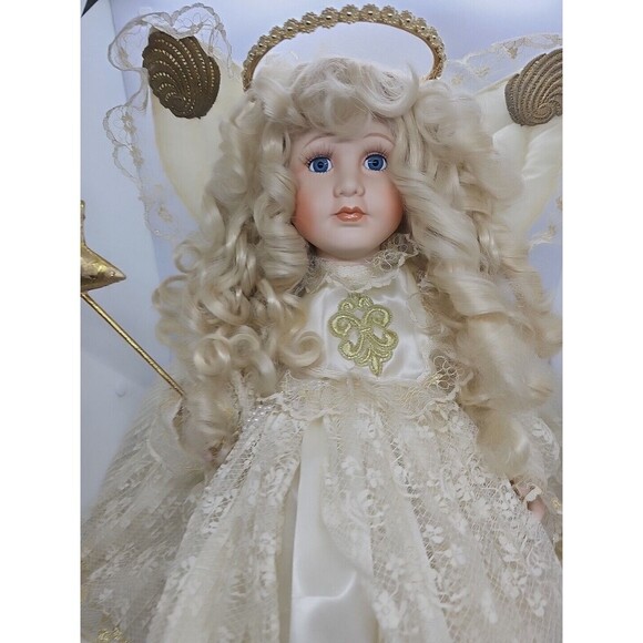 Angel Doll 24"+ Animated Wings & Arms Move Motionette - WORKING Beautiful - Picture 2 of 16